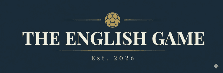 The english game logo horizontal